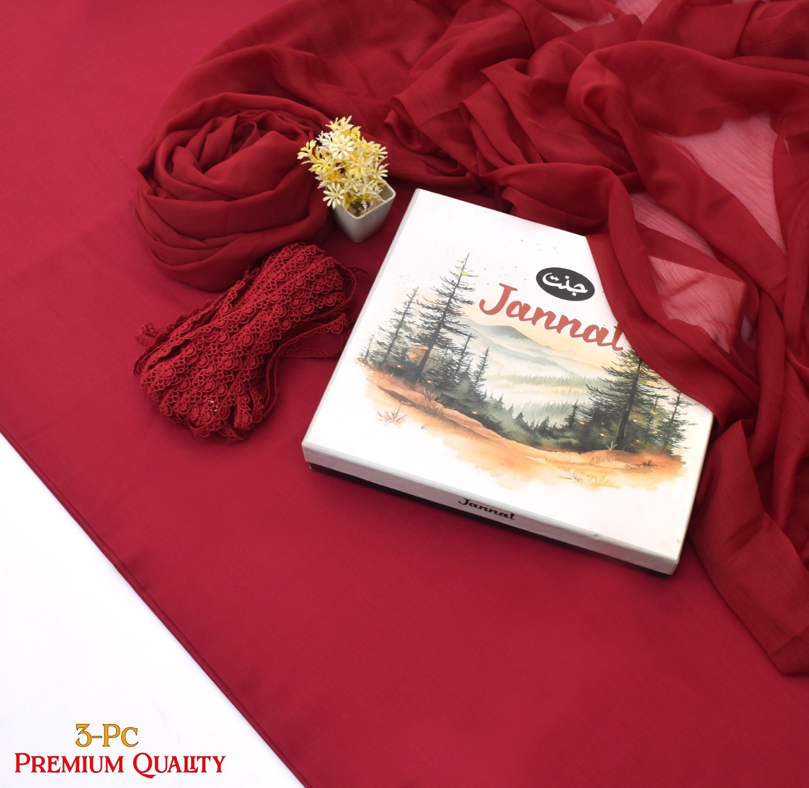 JANNAT BRAND  3PC COLLECTION