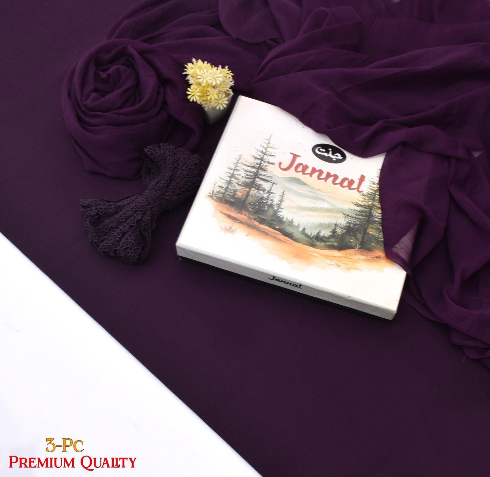 JANNAT BRAND  3PC COLLECTION