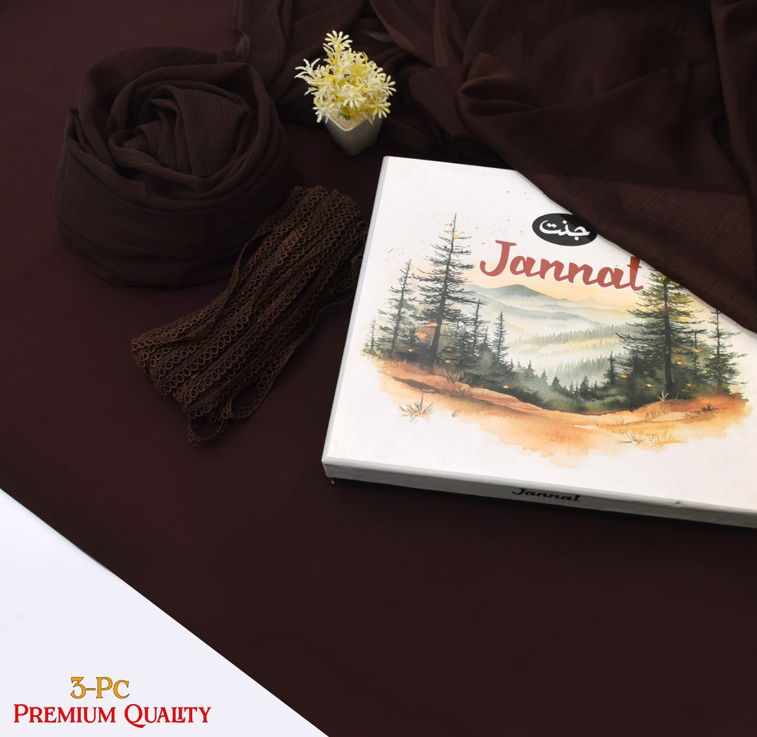 JANNAT BRAND  3PC COLLECTION