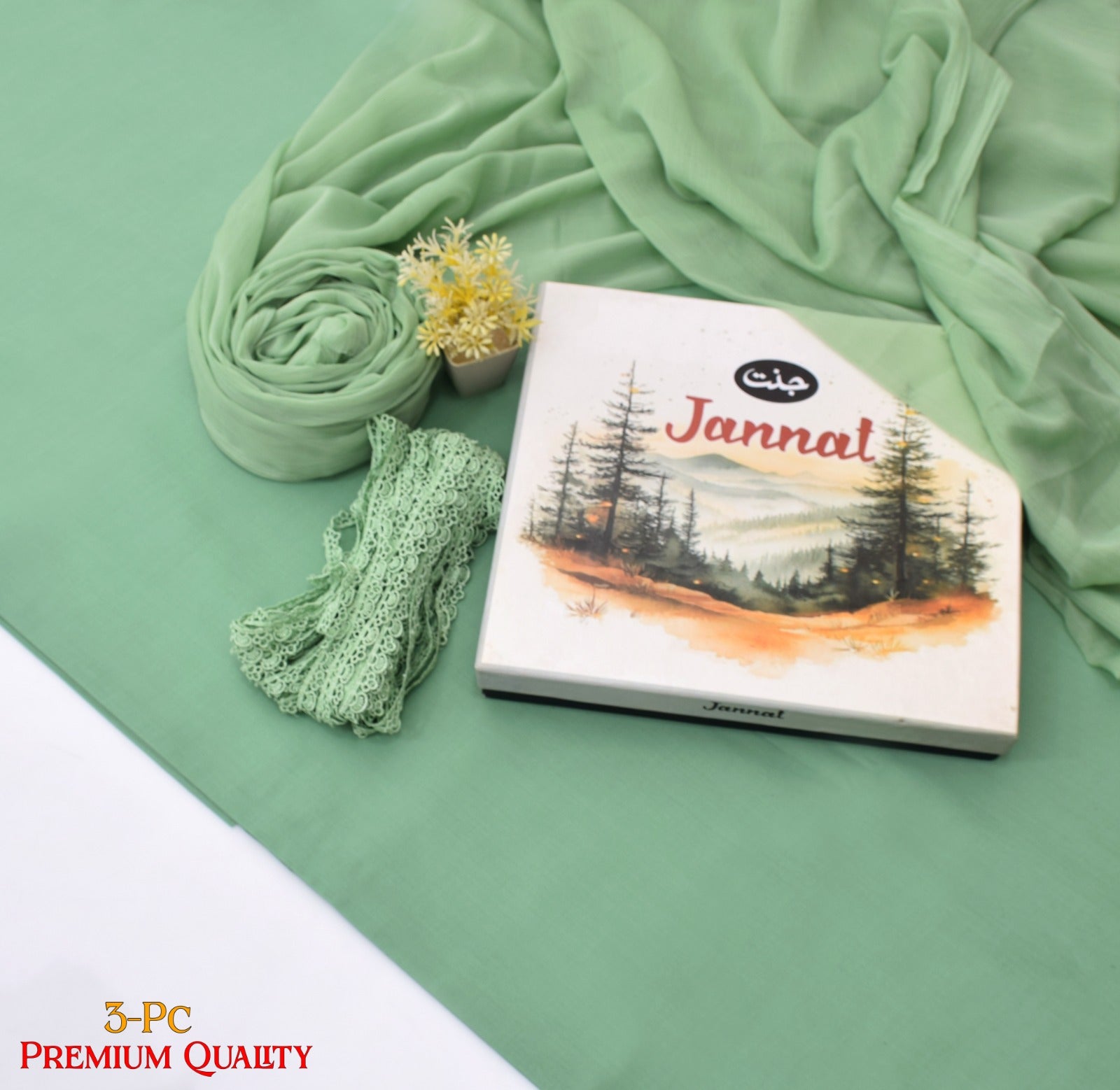JANNAT BRAND  3PC COLLECTION
