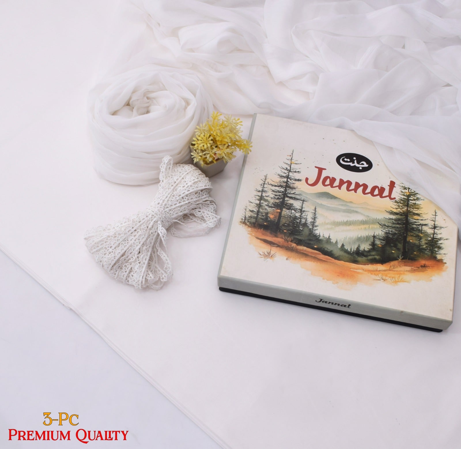 JANNAT BRAND  3PC COLLECTION