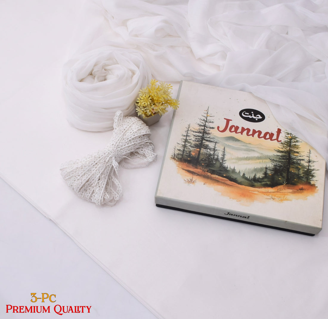 JANNAT BRAND  3PC COLLECTION