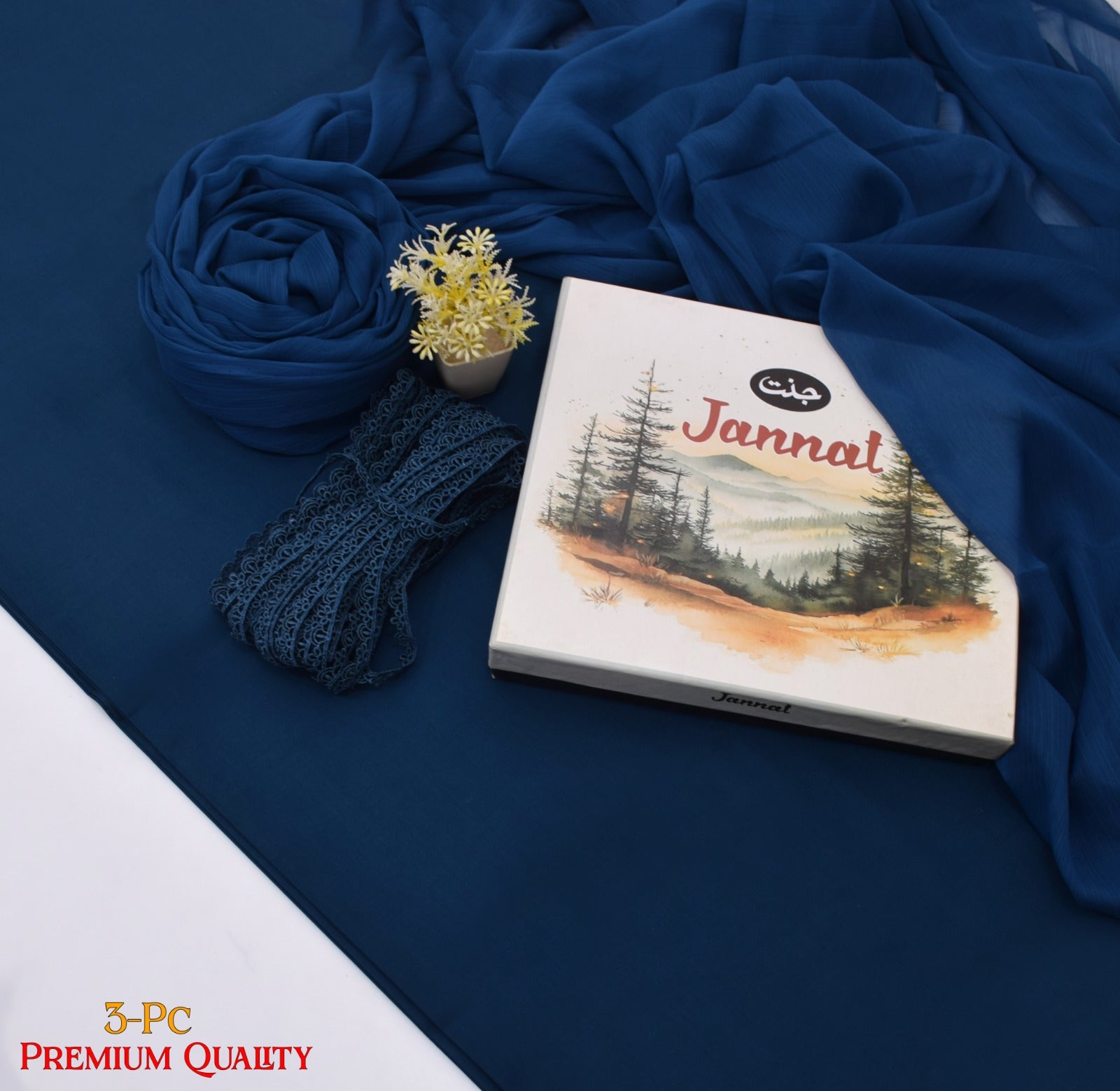JANNAT BRAND  3PC COLLECTION