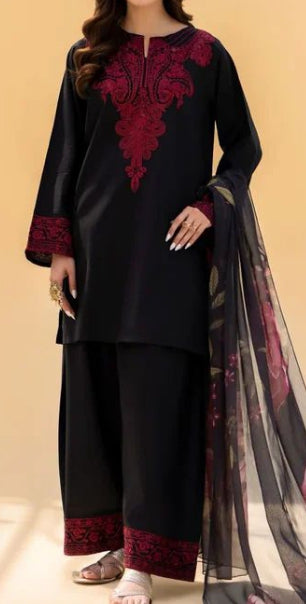 Front Heavy Embroidered Lawn