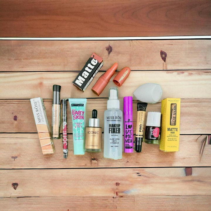 Professional makeup kit 12pcs long lasting affordable