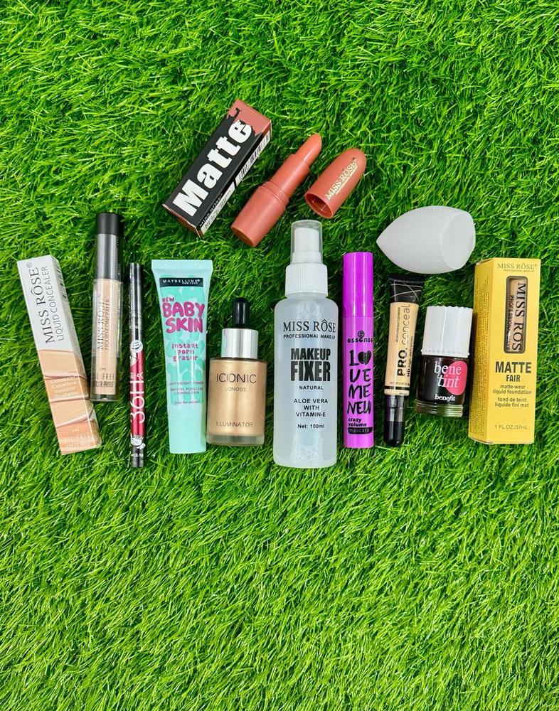 Professional makeup kit 12pcs long lasting affordable