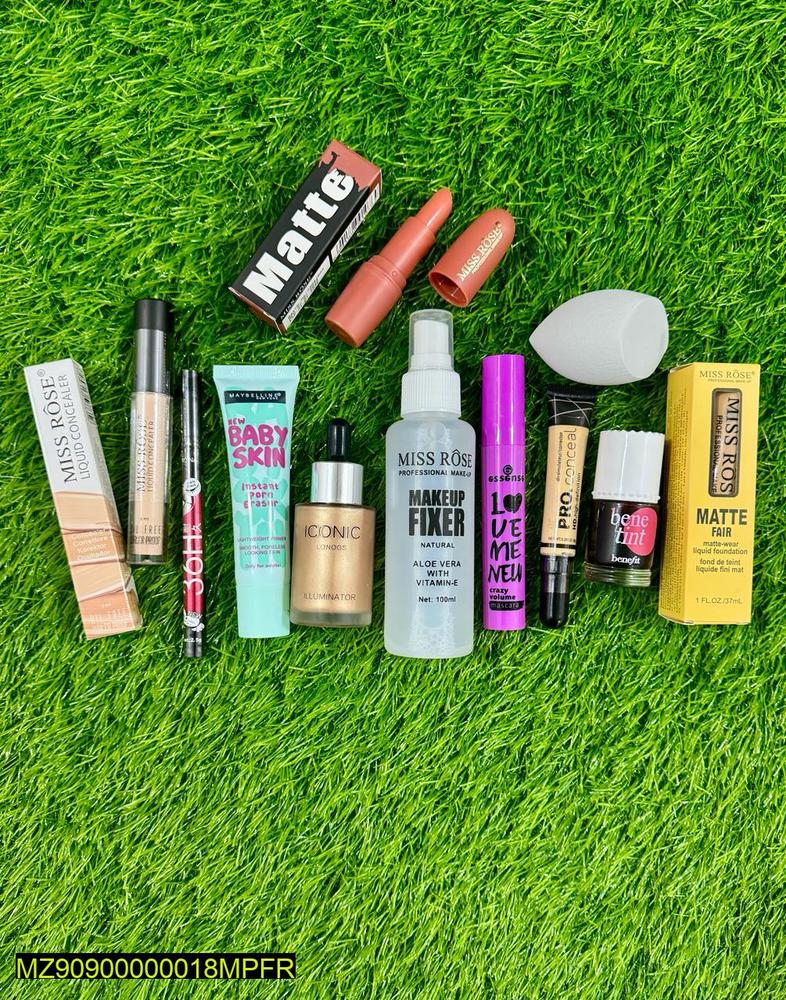 Professional makeup kit 12pcs long lasting affordable