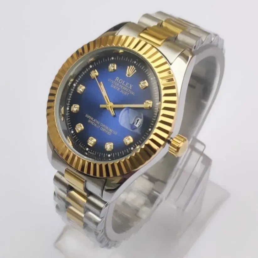 Rolex Gold Tonic Dial Watch For Men