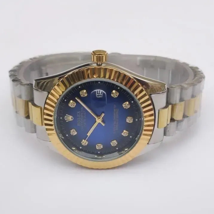 Rolex Gold Tonic Dial Watch For Men